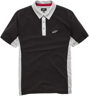 ALPINESTARS Champion Polo Shirt - Black/Gray - Large 1210415001028L