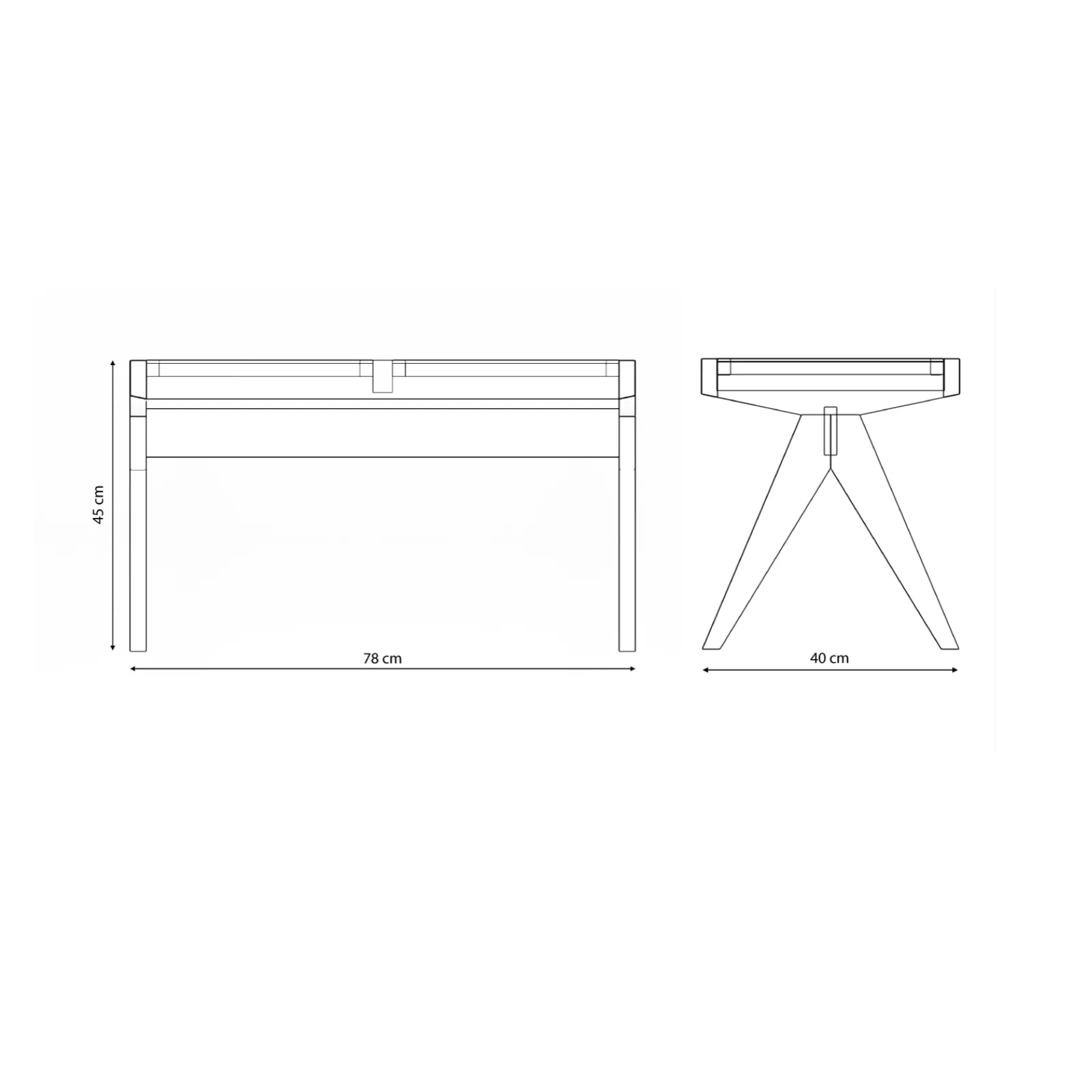 B.T.H. Flats 2 Seater | Bench