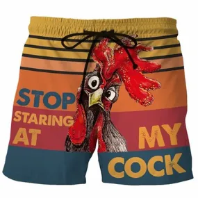 Casual Printed Beach Shorts