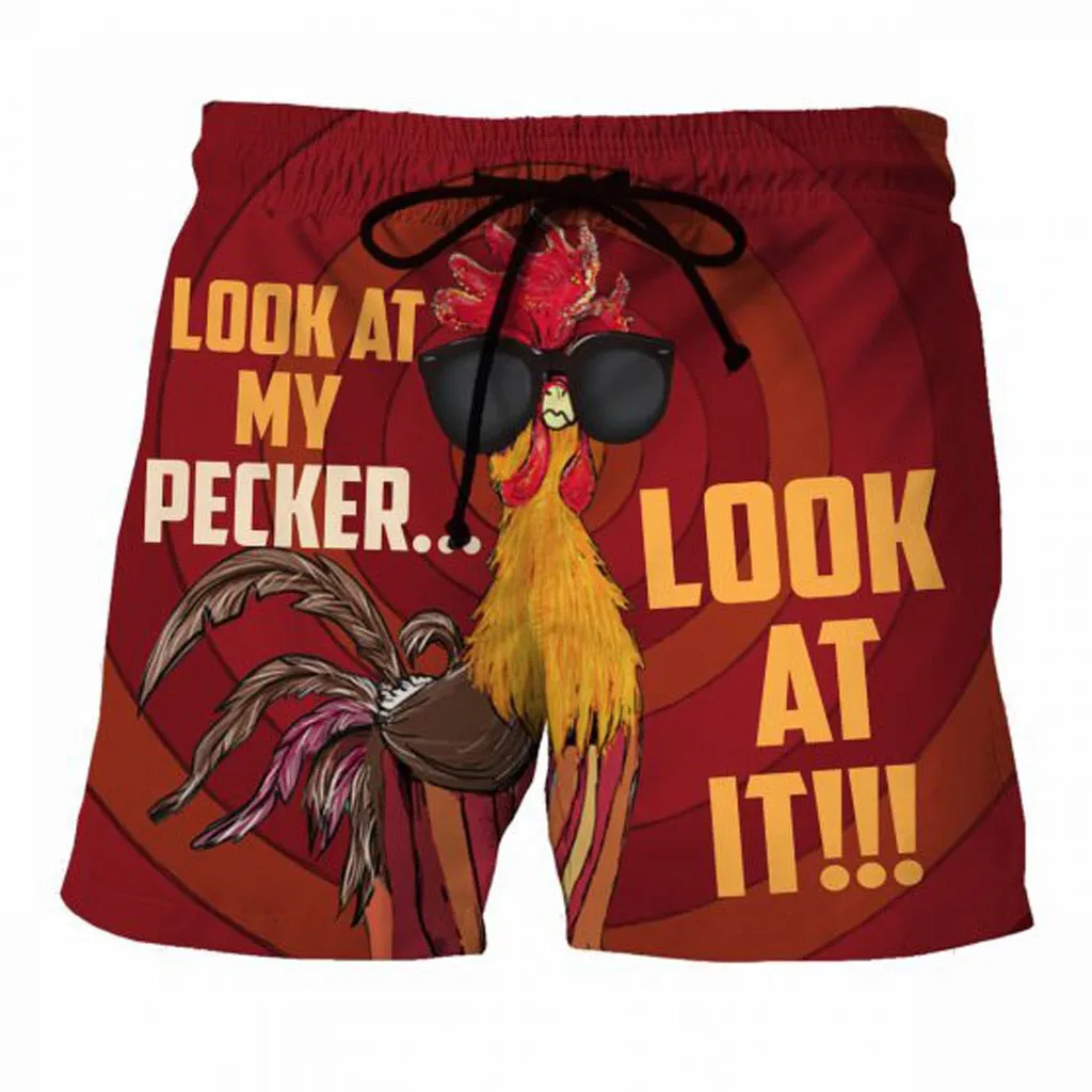 Casual Printed Beach Shorts