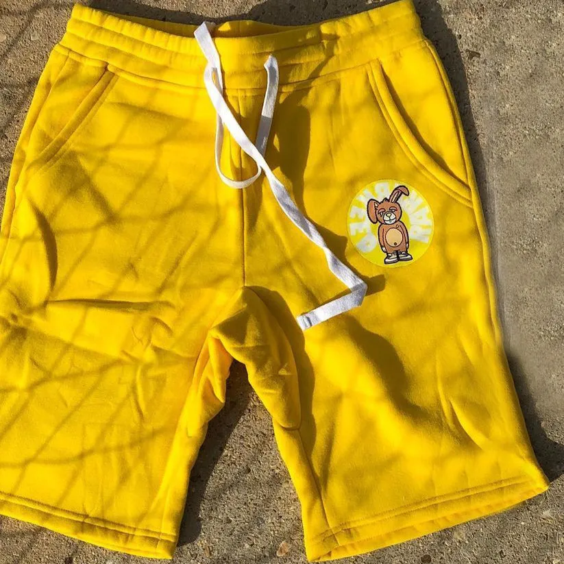 Casual sports print shorts