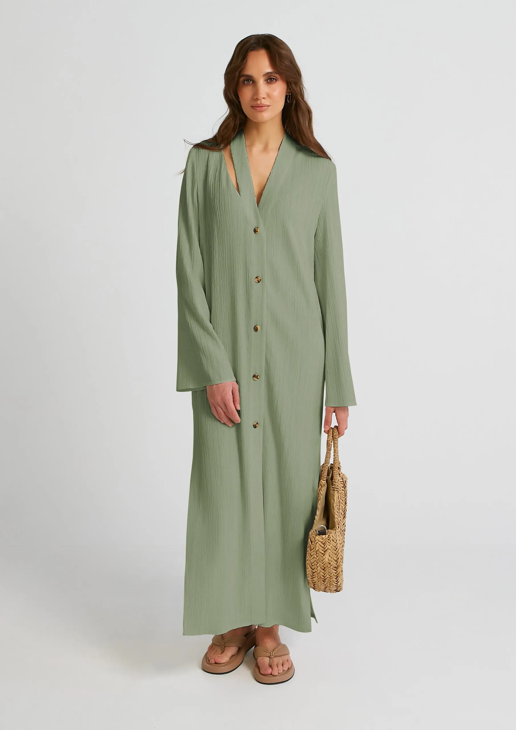 Chic Elegant Kaftan (Mint)