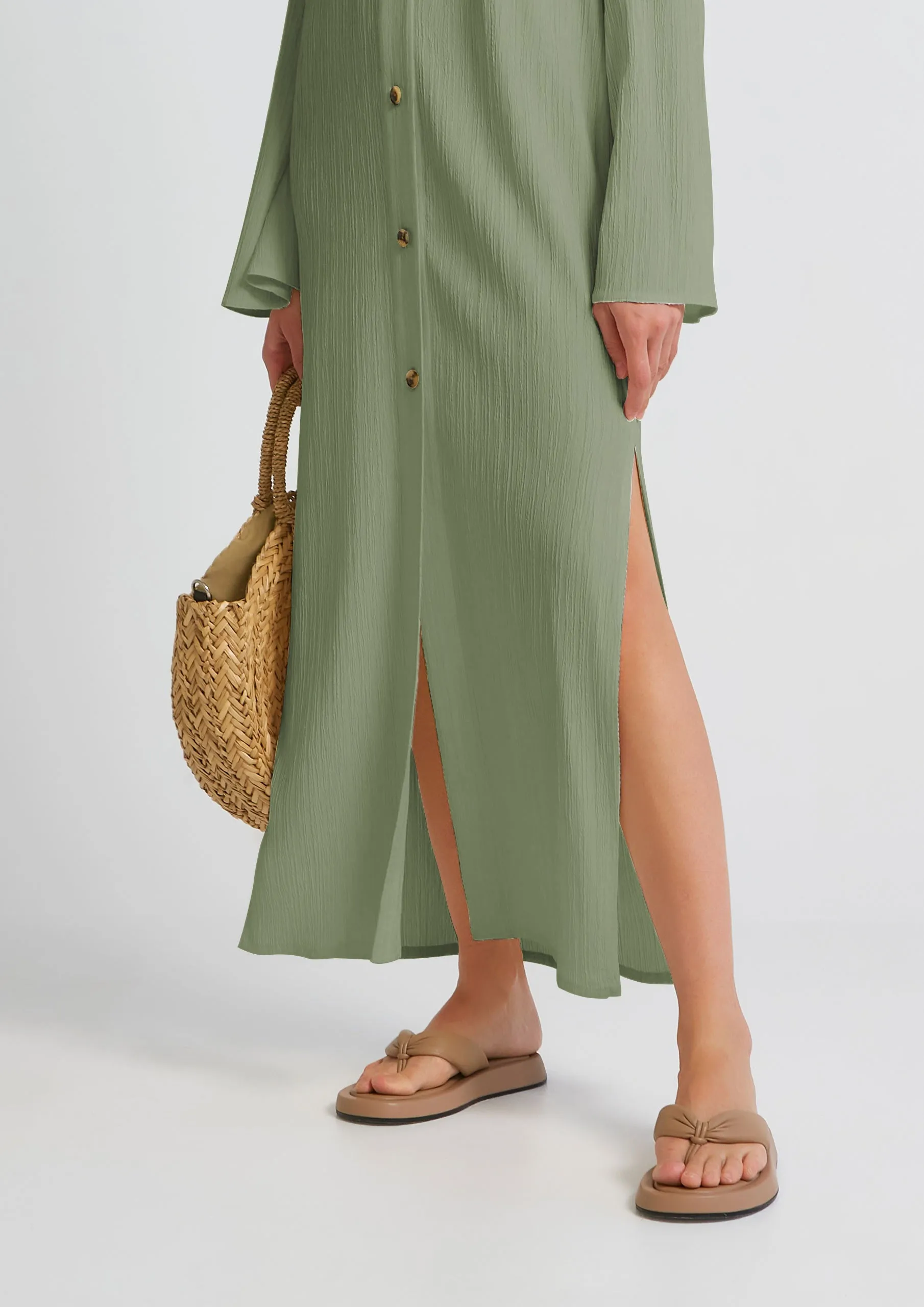 Chic Elegant Kaftan (Mint)
