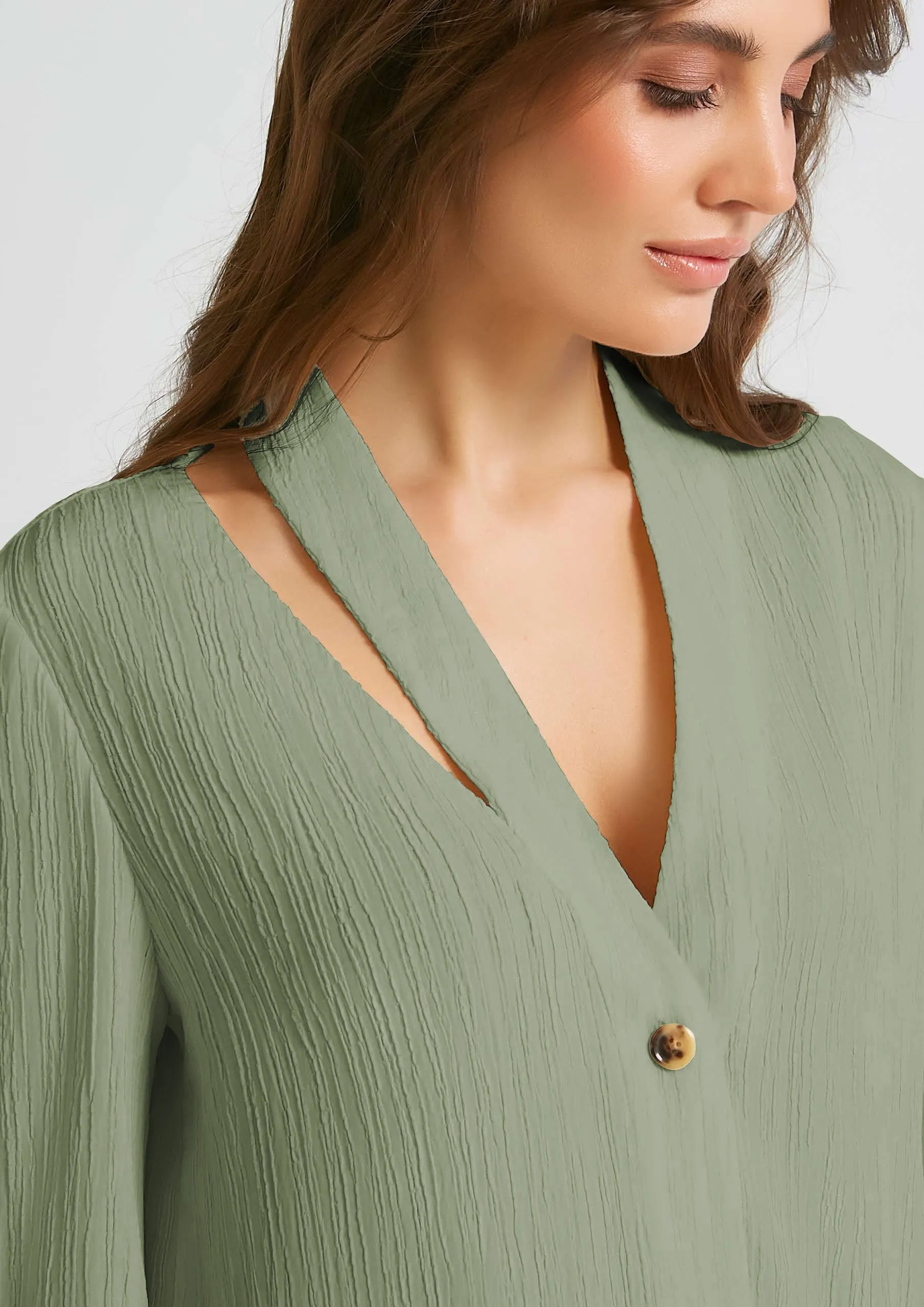 Chic Elegant Kaftan (Mint)