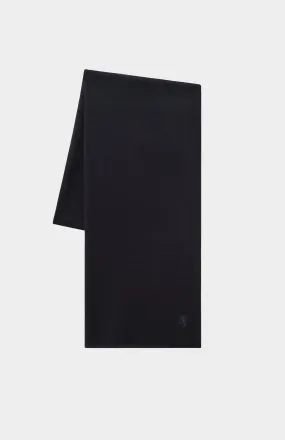 Classic Cashmere Scarf In Black