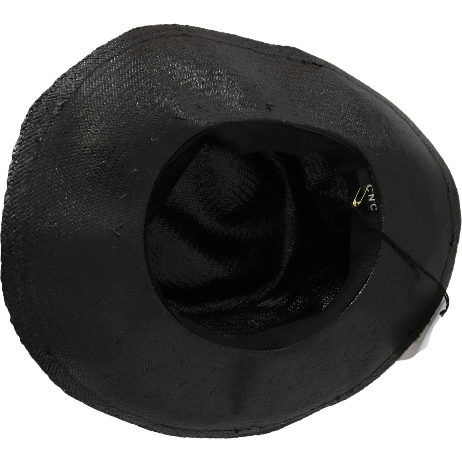 Costume National Chic Black Floppy Hat - Timeless Elegance