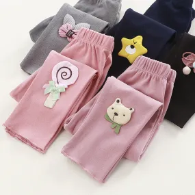 Cozy Chic: Girls' Autumn Leggings - Eternal Gleams