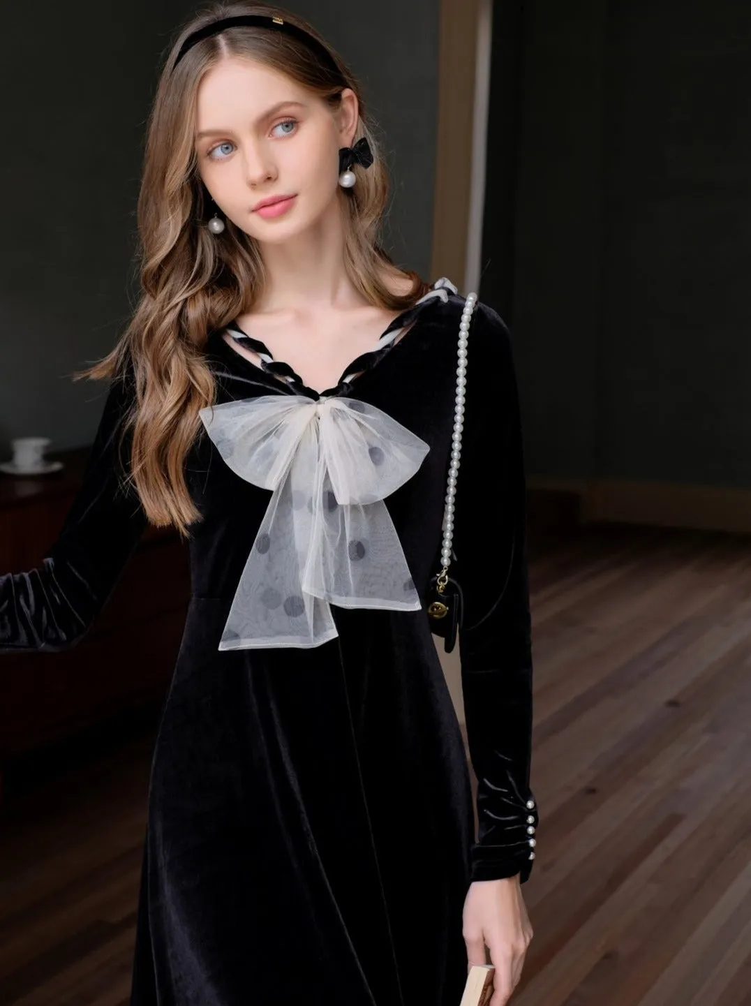 Dress Fragrance Retro Hepburn Chic
