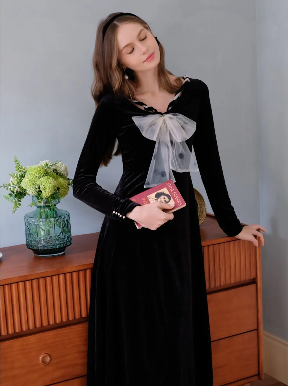Dress Fragrance Retro Hepburn Chic