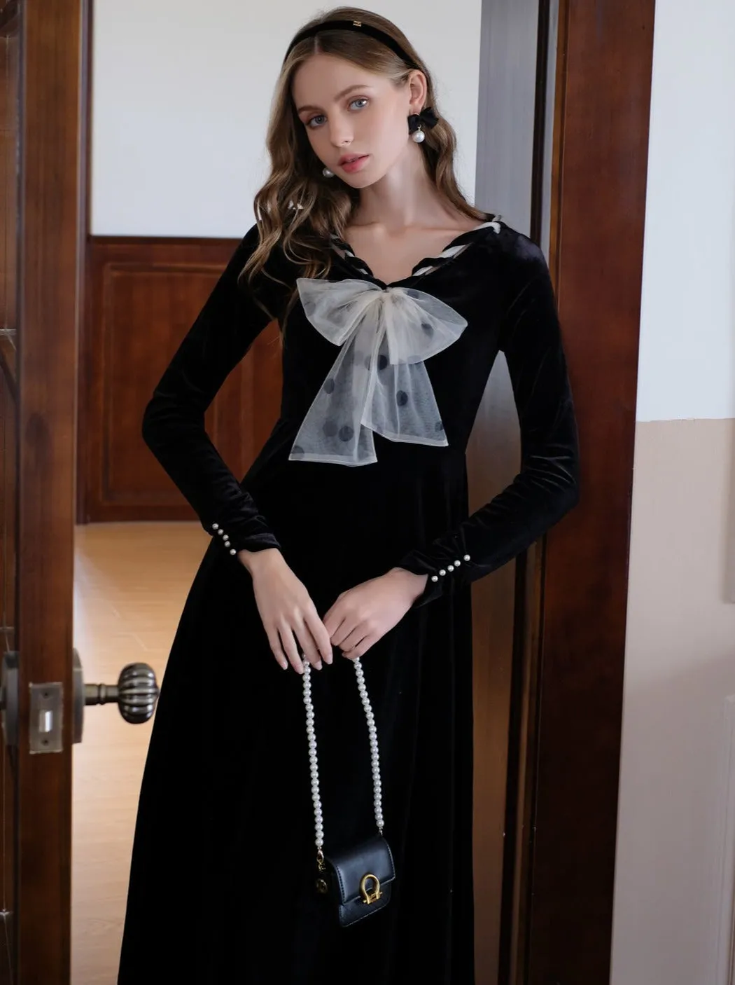 Dress Fragrance Retro Hepburn Chic