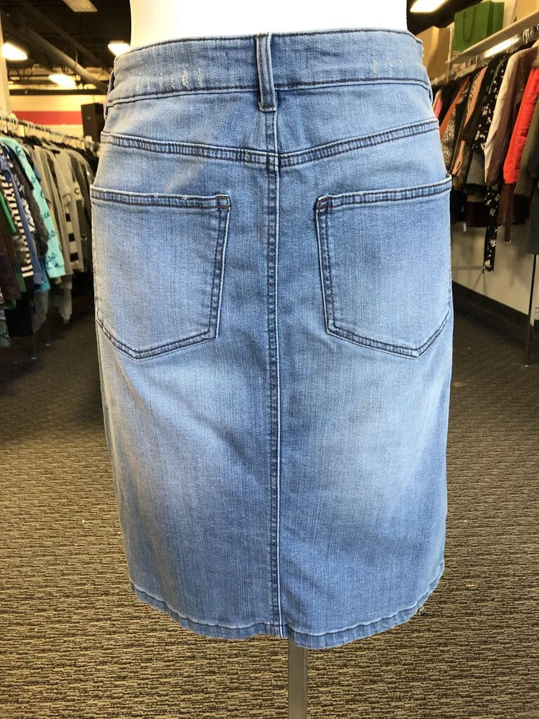 Dynamite denim skirt L