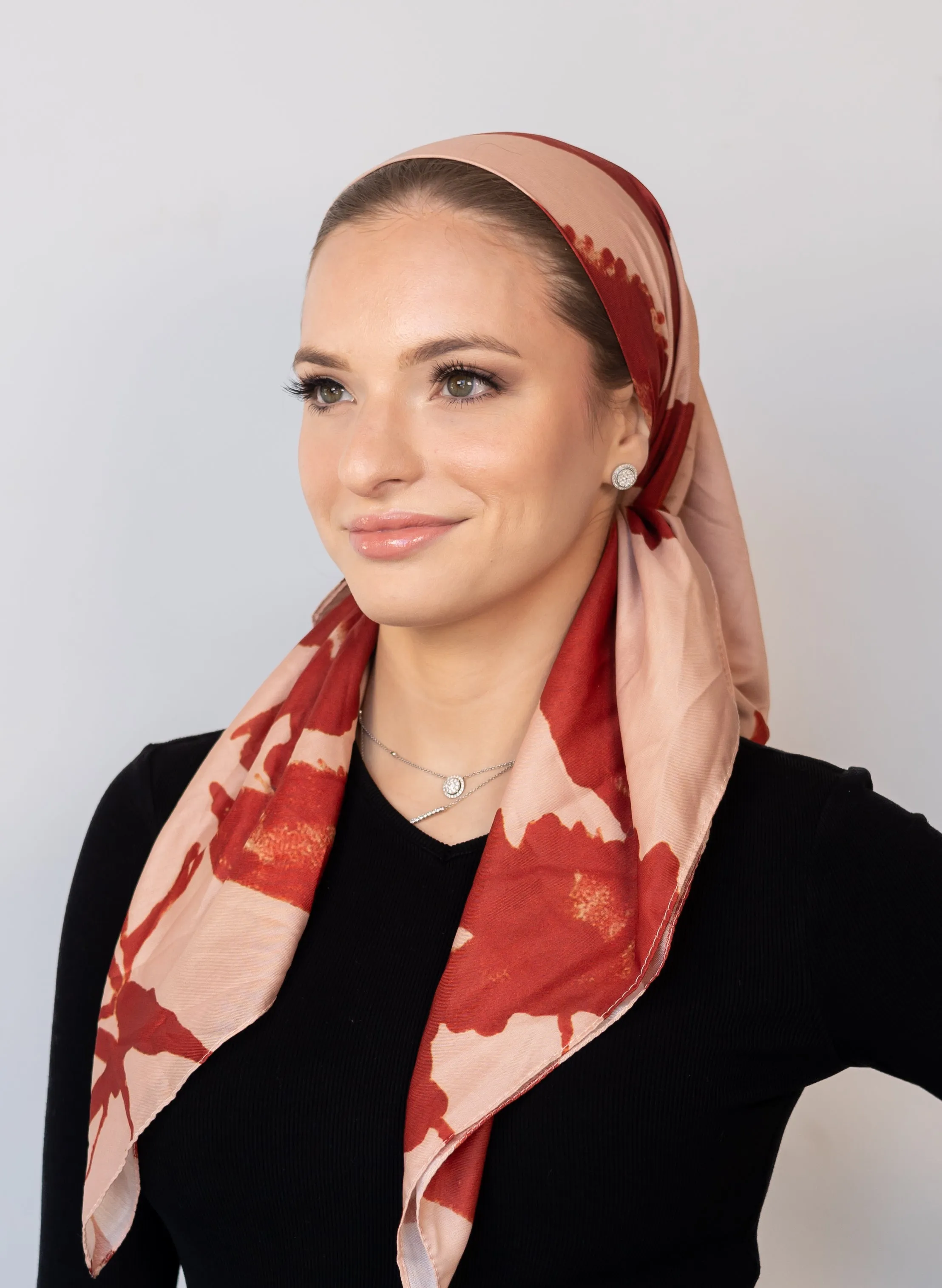 Fall Shadow Head Scarf