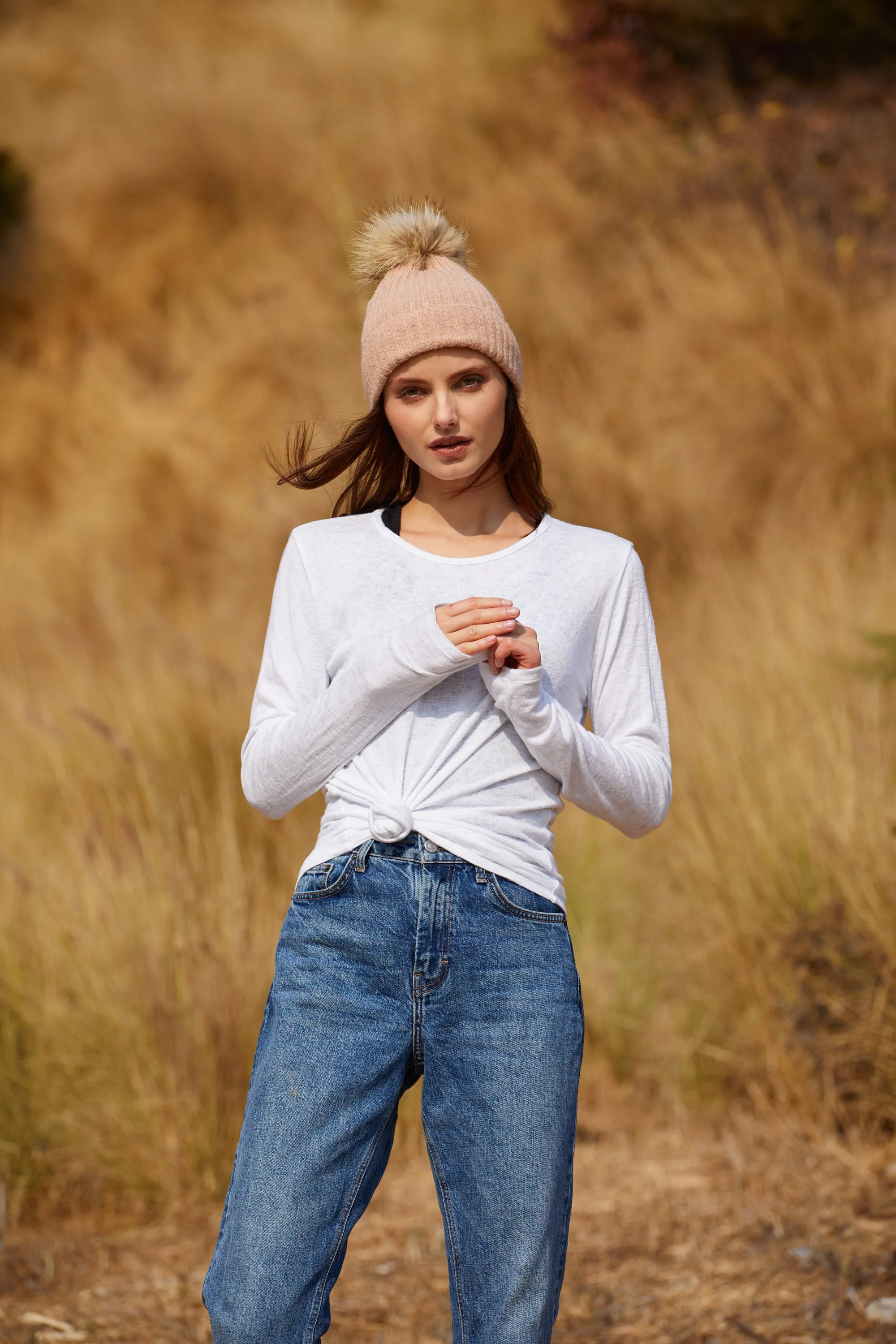 Fallon Hat - Blush