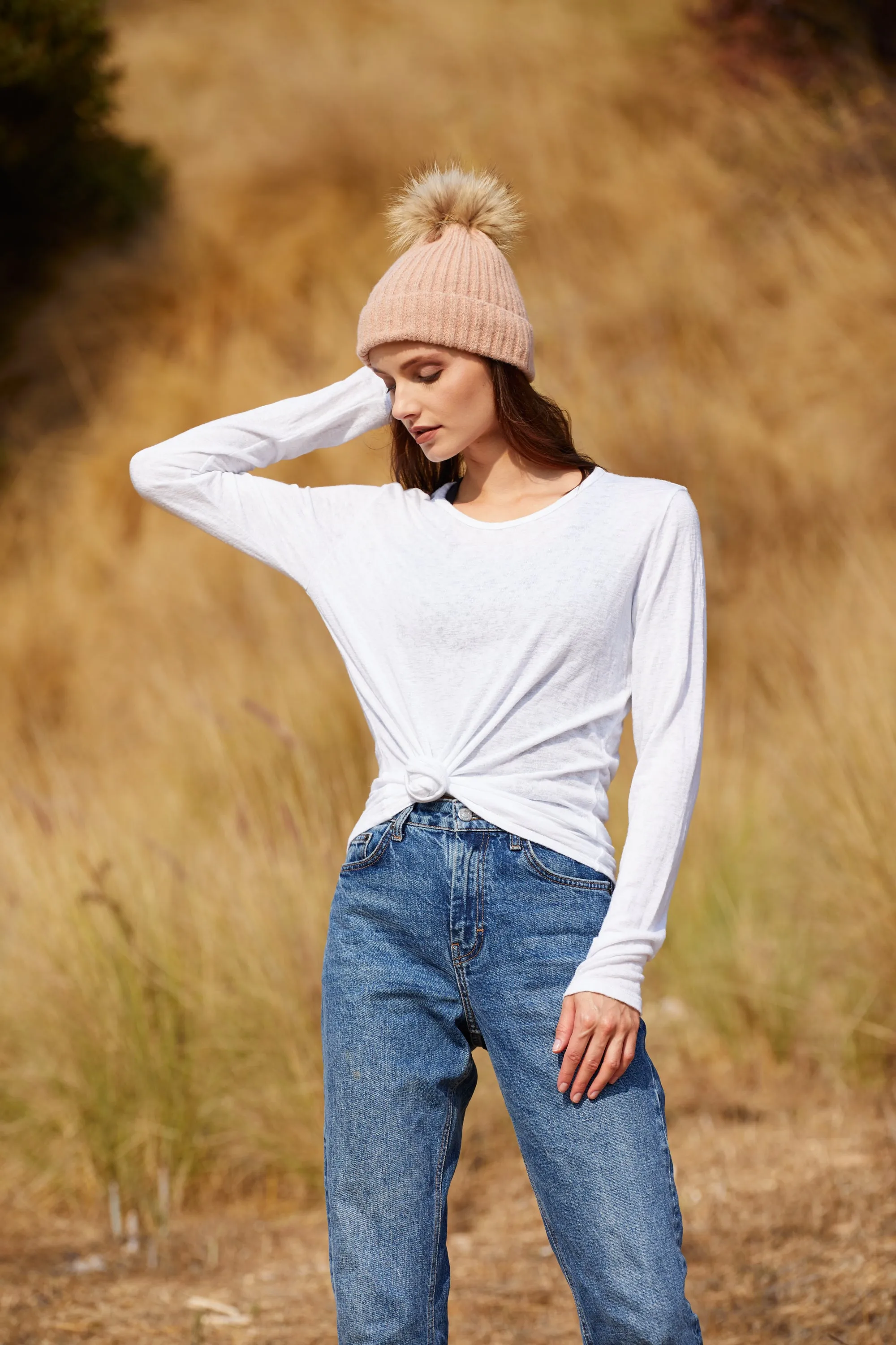 Fallon Hat - Blush