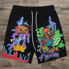 Hip Hop Street Retro Casual Sports Shorts