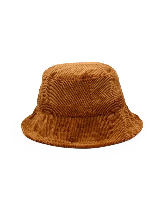 Indigo Bucket Hat Brown