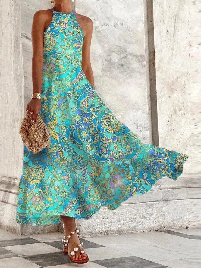 Luna Patterns Chic Maxi Dress