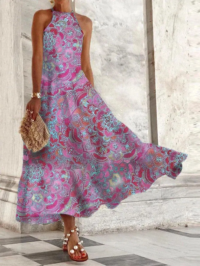 Luna Patterns Chic Maxi Dress