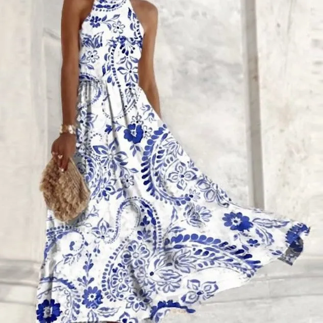 Luna Patterns Chic Maxi Dress