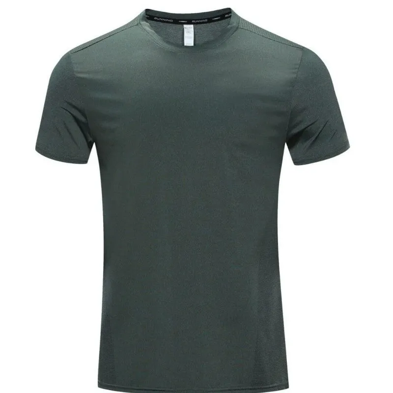 Men Round Neck Breathable T-Shirt for Sports & Gym