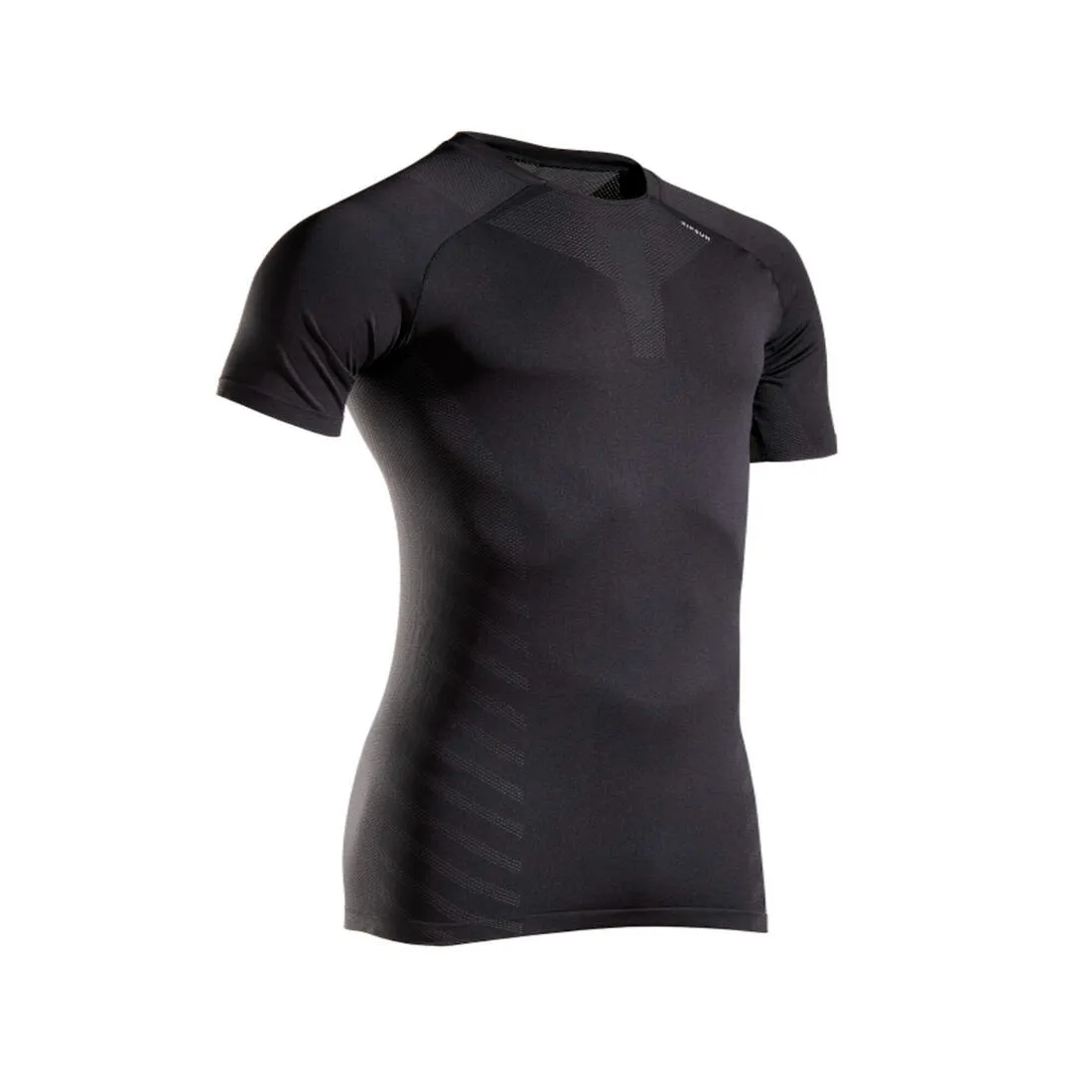 Men’s Breathable Running T-shirt - Kiprun Skincare Black