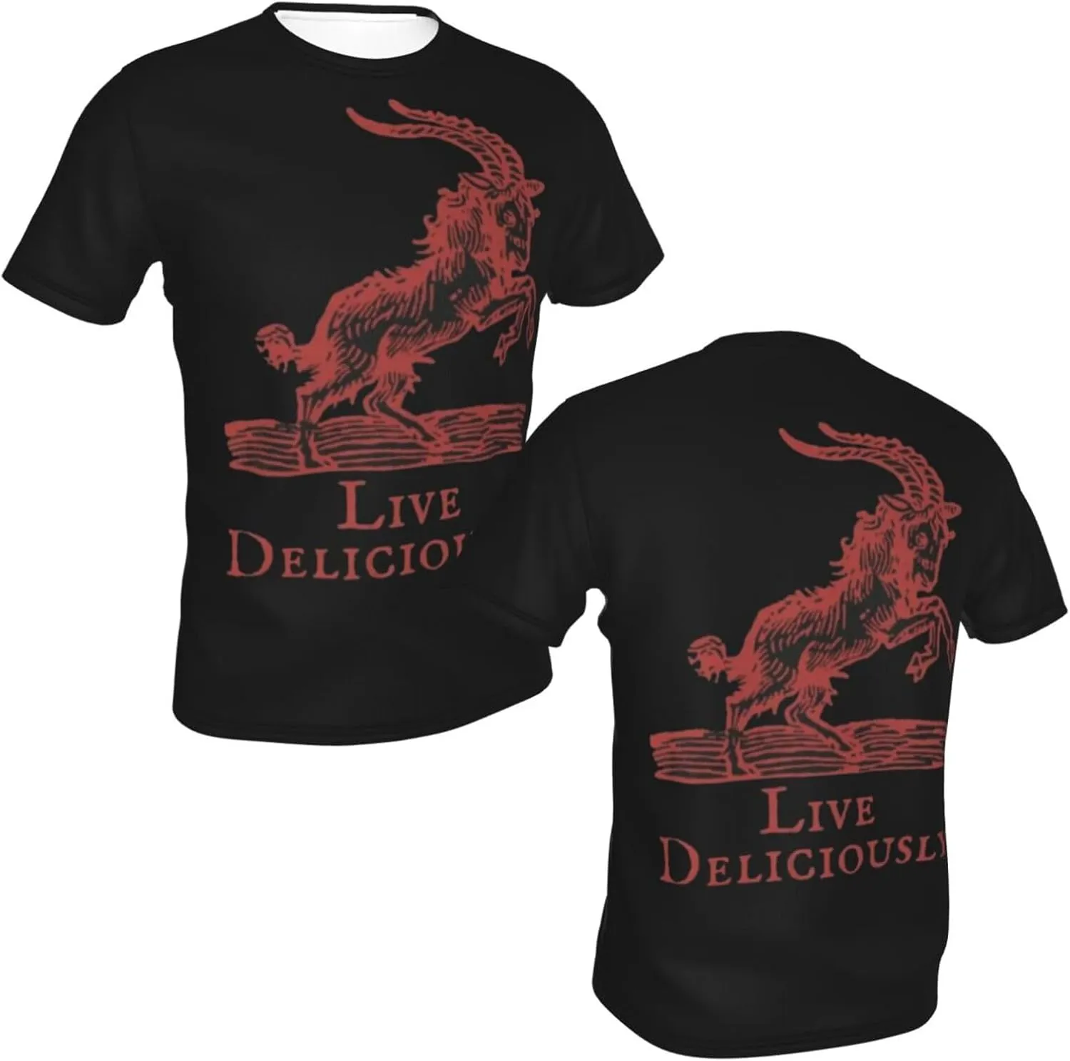 Mens Classic T-ShirtCStretchy Cotton Blend Crewneck, Breathable Tee for All Seasons