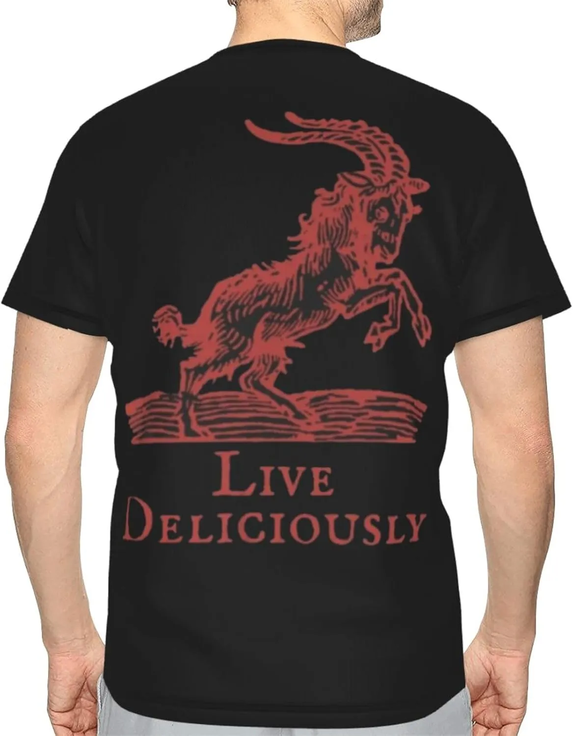 Mens Classic T-ShirtCStretchy Cotton Blend Crewneck, Breathable Tee for All Seasons