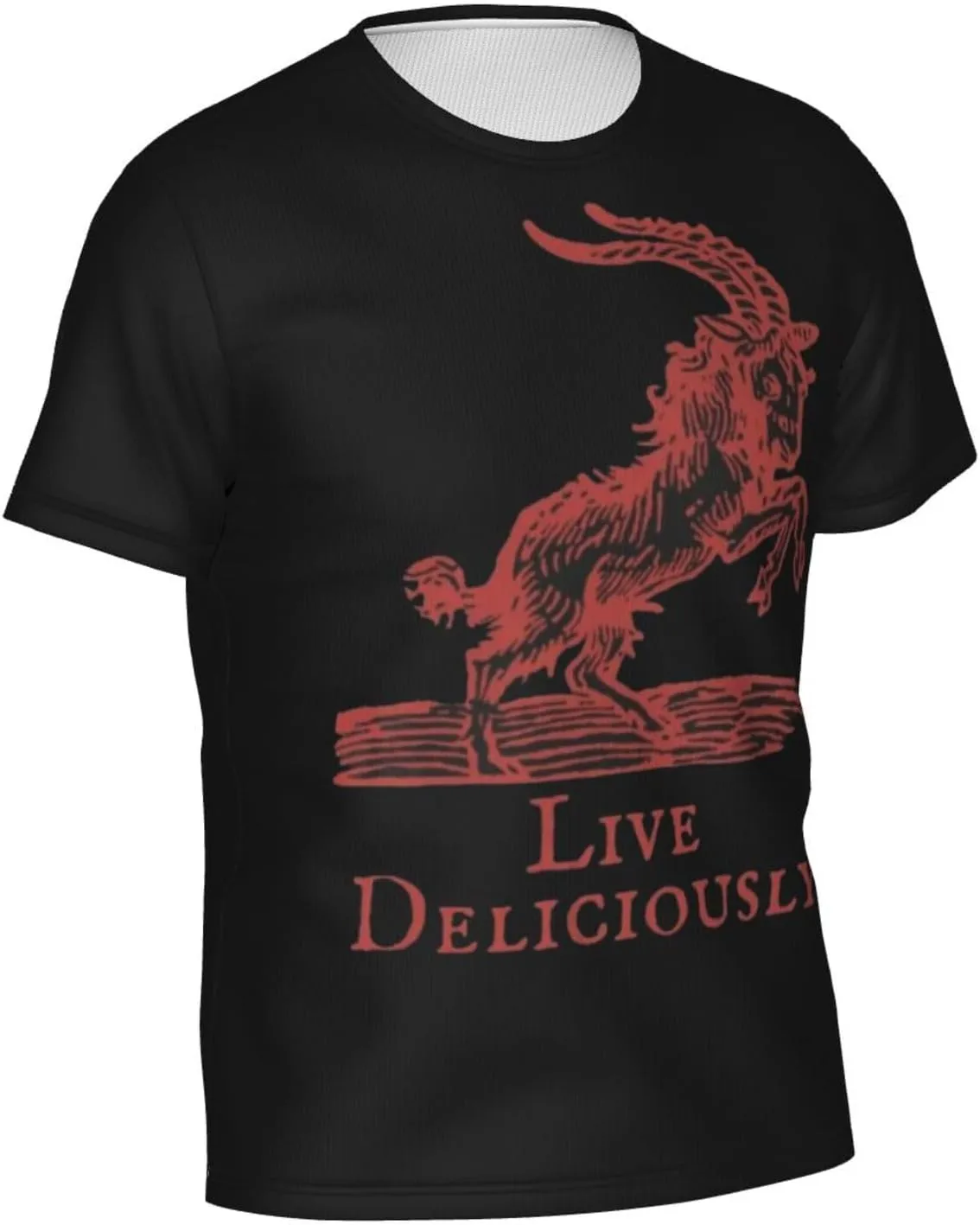 Mens Classic T-ShirtCStretchy Cotton Blend Crewneck, Breathable Tee for All Seasons