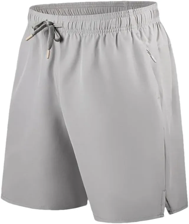 Men's Solid Color Shorts Quick Dry Running Fitness Sports Casual Comfortable Fifth Pants