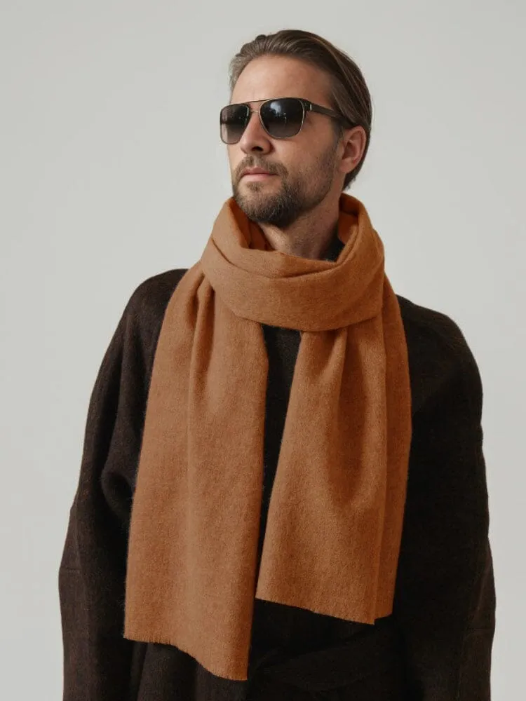 Minimalist Soft Wool Scarf