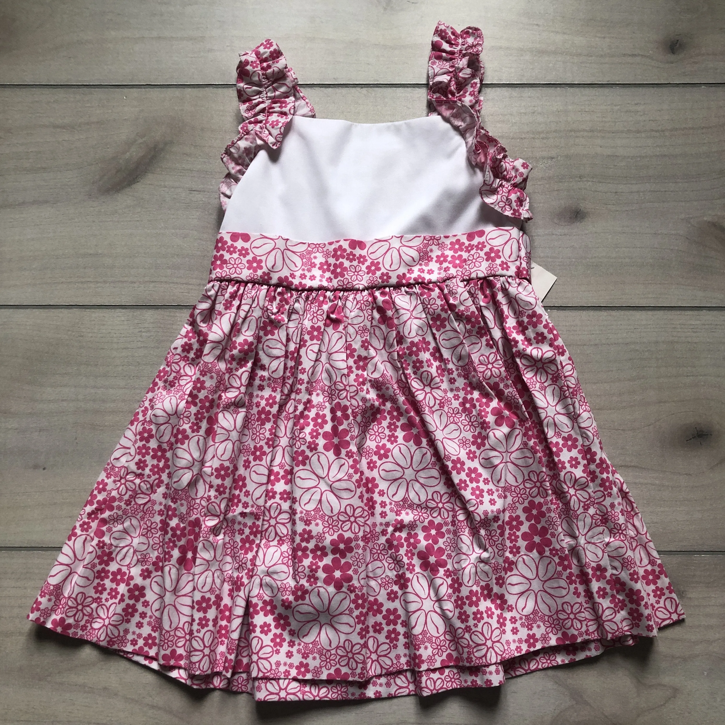 NEW Rosalina Pink & White Floral Dress