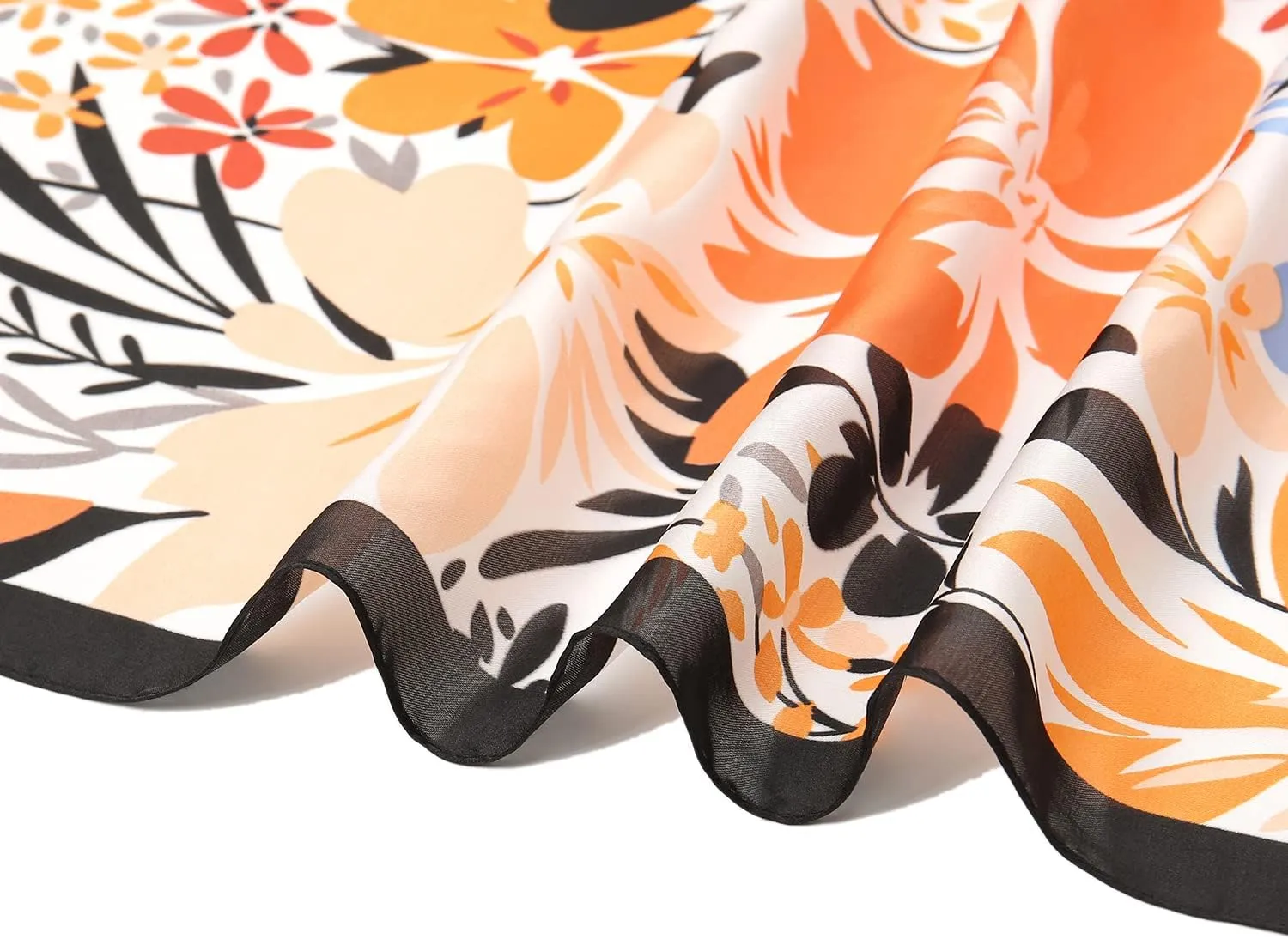 RIIQIICHY Women Head Hair Scarf Like Satin Silk Scarf Sleeping Hair Wrapping Night 27.5"
