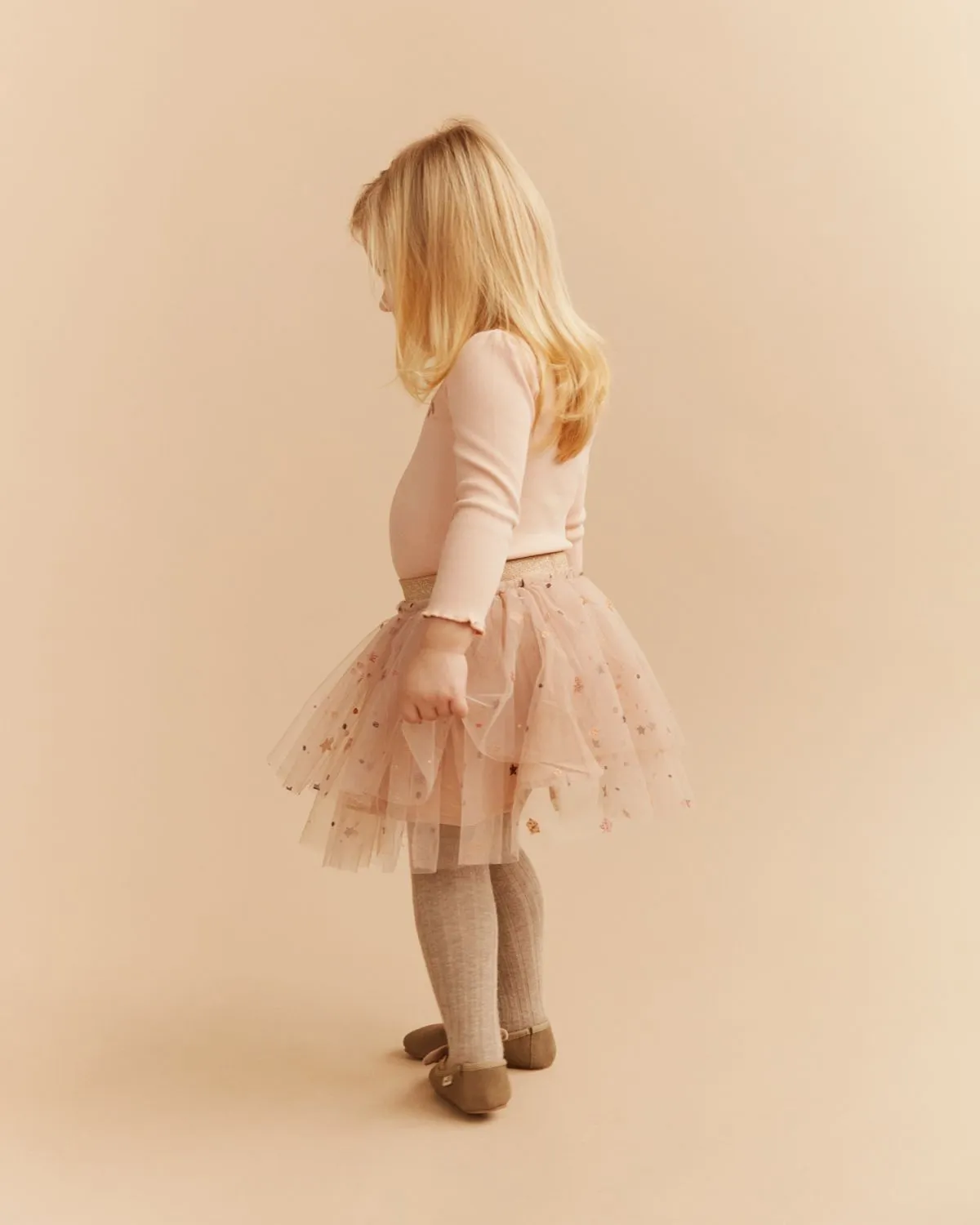 SIGGYSK SKIRT - Light rose