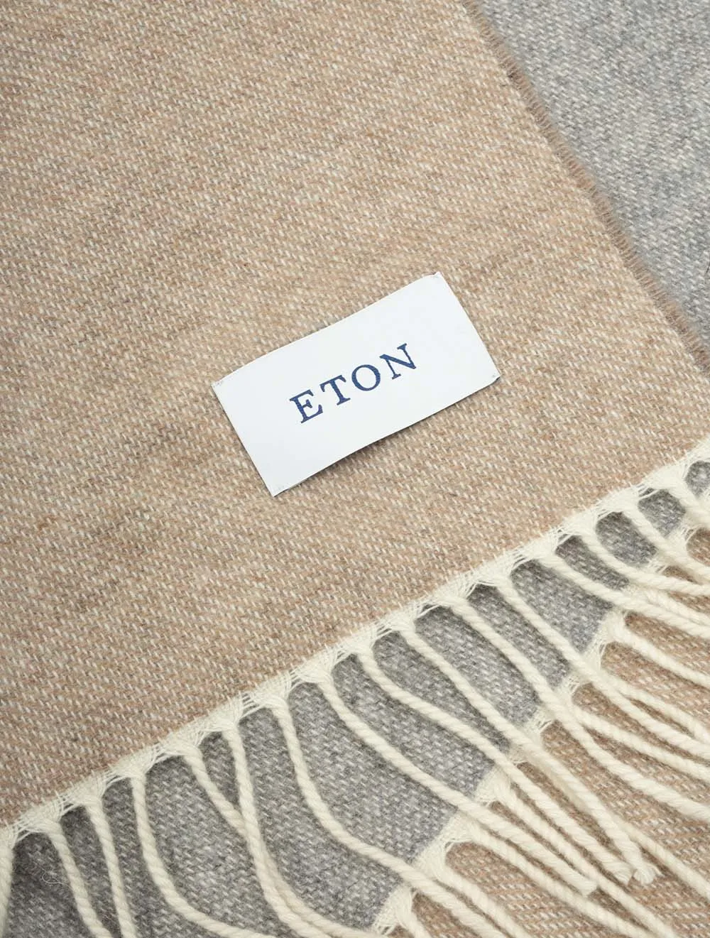 Solid Cashmere Scarf Beige