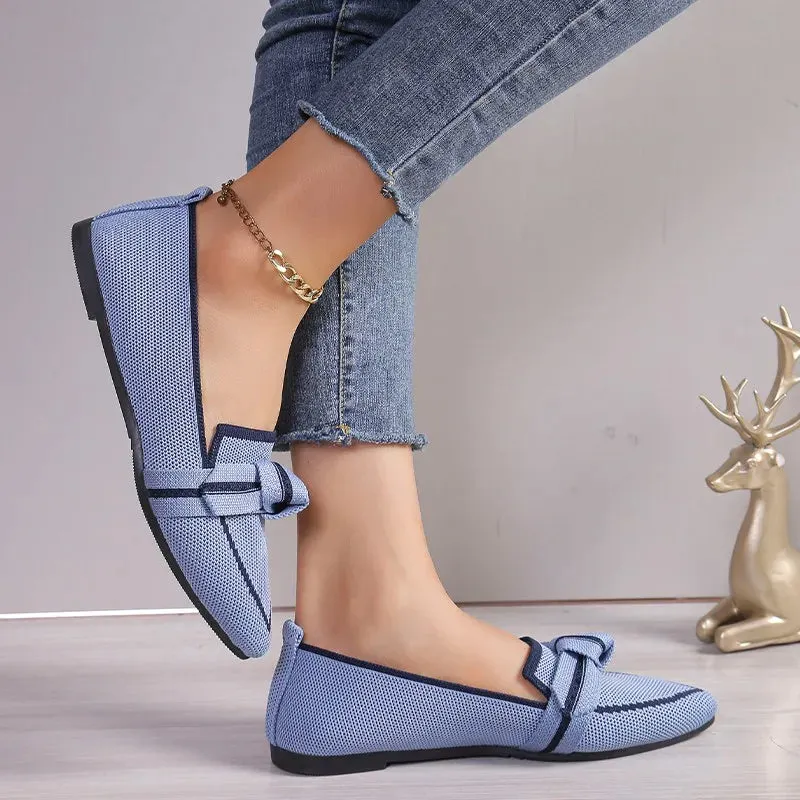 Stylish Pointed Toe Ballet Flats