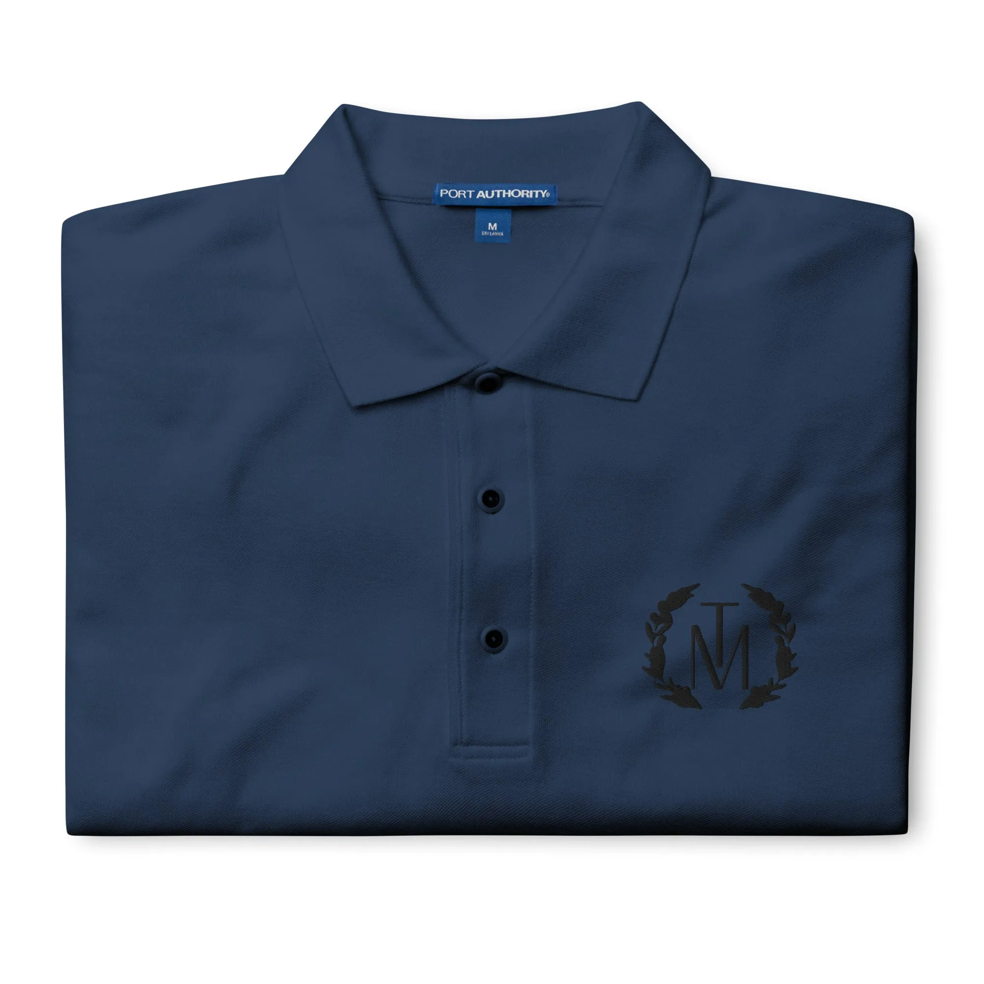TM Black Reef Men's Premium Polo