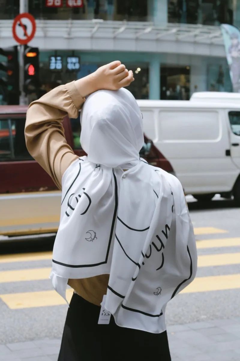Versatile Minimalist Printed Hijab (MH090)
