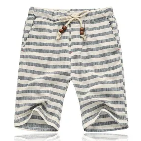 West Louis™ Striped Casual Shorts