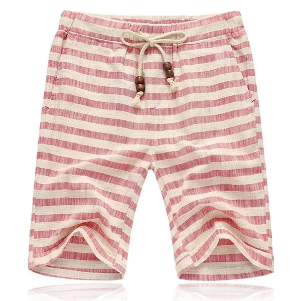 West Louis™ Striped Casual Shorts